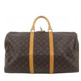 Louis Vuitton Monogram Keepall 50 Boston Bag