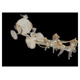 Cinderella Glass Pumpkin Carriage