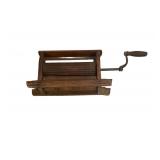 Antique Wood Clothes Wringer