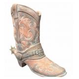 Terra Cotta Cowboy Boot wï¿½ Spur