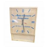 Vintage Advertising Clock