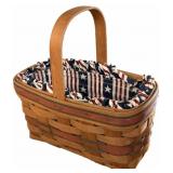 Double Lined Longaberger Basket
