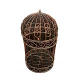 Estate Metal Bird Cage Decor