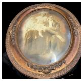Framed Oval Portrait