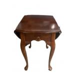 Estate End Table With Foldable Sides