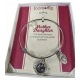 Footnotes Mother & Daughter Bracelet