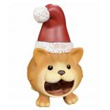 Porcelain Santa Cat