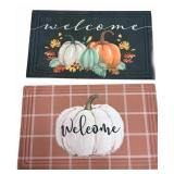 (2) Fall Rugs Color & Design Varies-All Nice