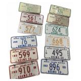 (12) Horse Drawn Vehicle License Plates