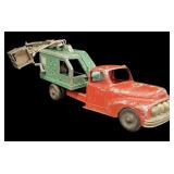 1950s Hubbley Die Cast Metal Steam Shovel Truck