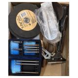 Estate Tools- Masonry Blades, Drill Bits, Scraper
