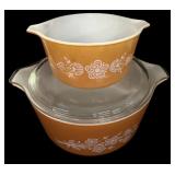 (2) Pyrex Bowls