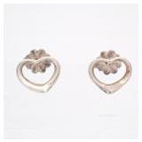 Tiffany & Co. Open Heart Earrings