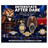 Thursday October 1st Interstate After Dark Online Auction