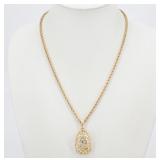 Yves Saint Laurent Fashion Gold Necklace