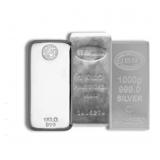 1 Kilo Silver Bar - Design Varies