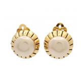 Chanel Pearl Clip-on Earrings
