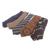 Christian Dior 5 Pieces Necktie