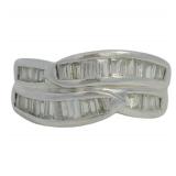 Platinum 1.00 ct Natural Diamond Ring