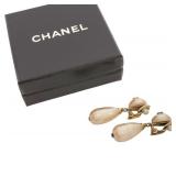 Chanel Coco Pearl Clip-on Earrings