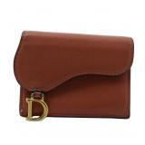 Christian Dior Saddle Lotus Wallet