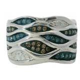 Brilliant Natural 1.00 ct Fancy Diamond Ring