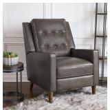 $999 MSRP Abbyson Leather Pushback Recliner