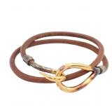 Hermes Jumbo Leather Bracelet