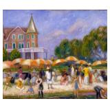 Beach Umbrellas at Blue Point (ca. 1915)