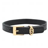 Gucci Double G Leather Bracelet