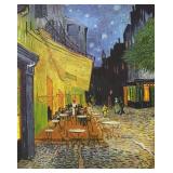 Cafe Terrace at Night LE Art Print By Van Gogh