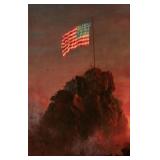Our Flag by Church LE Print by Studio Van Gogh