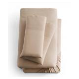 King Woven Linen Weave $160 MSRP Sheet Set - NEW