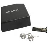 Chanel Coco Hoop Earrings
