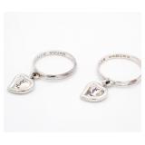 Yves Saint Laurent Set of Pieces Rings