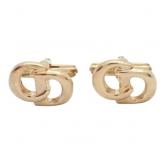 Christian Dior Logo Cufflinks-WN