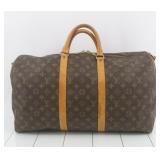 Louis Vuitton Monogram Keepall 50 Boston Bag