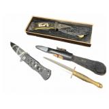 (3) Collector Knives