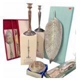 Silver Collection: 20 ï¿½ Tray, Candle Holders,