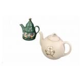 (2) Teapots