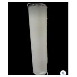 White Cyllindric LED Light wï¿½ Star Pattern