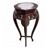 Marble Top Fern Stand