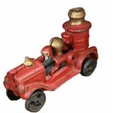 Cast Iron Fire Truck