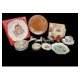 Bone China Cup & Saucer, Carnival Plate, Salt &