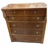 5 Drawer Antique Chest