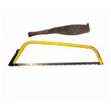 Estate Tools- Machete And Bow Saw