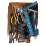 Estate Tools-Plyers, Caulk Guns, Bits, Torch