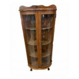 Corner Glass Front Curio Cabinet