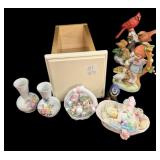(2) Dove Tail Drawers & Figures