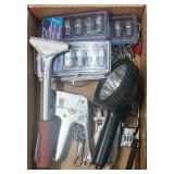 Estate Tools-Sockets, Scraper Adjustable Wrench,